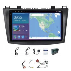 MAZDA 3 2010-2013 ANDROID GPS USB WIFI BLUETOOTH CARPLAY ANDROID AUTO 4GB 64GB Q6 QLED